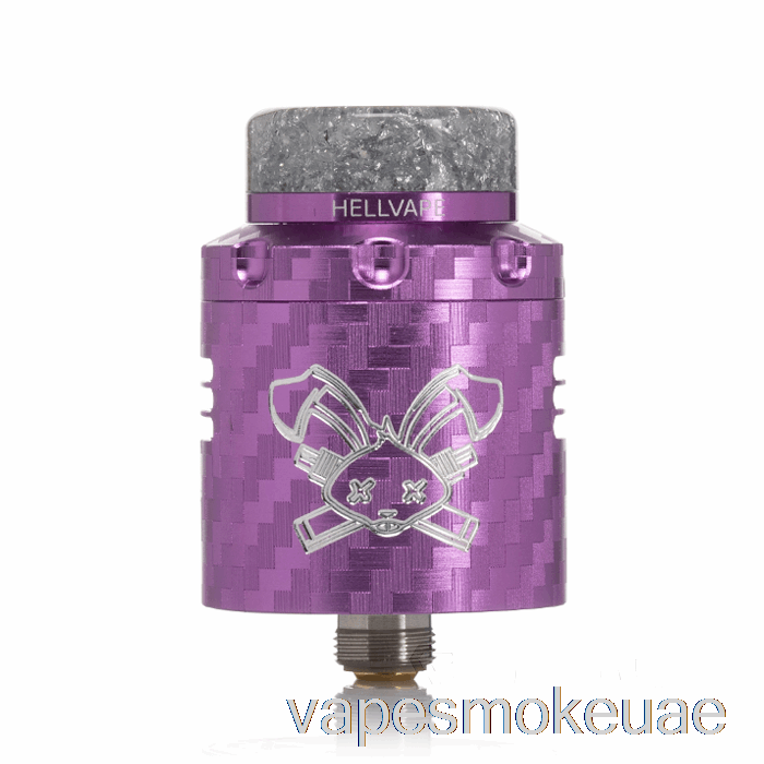 فيب الإمارات العربية المتحدة Hellvape Dead Rabbit V3 24mm RDA ألياف الكربون الأرجوانية